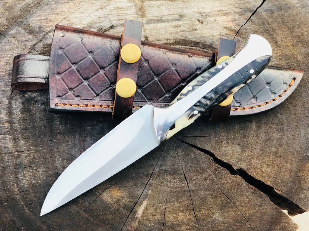 Exquisite Custom Full Tang D2 Steel Hunting Knife - Korvel