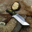 Premium D2 Steel Tanto Blade Knife for Outdoor Adventures - Korvel