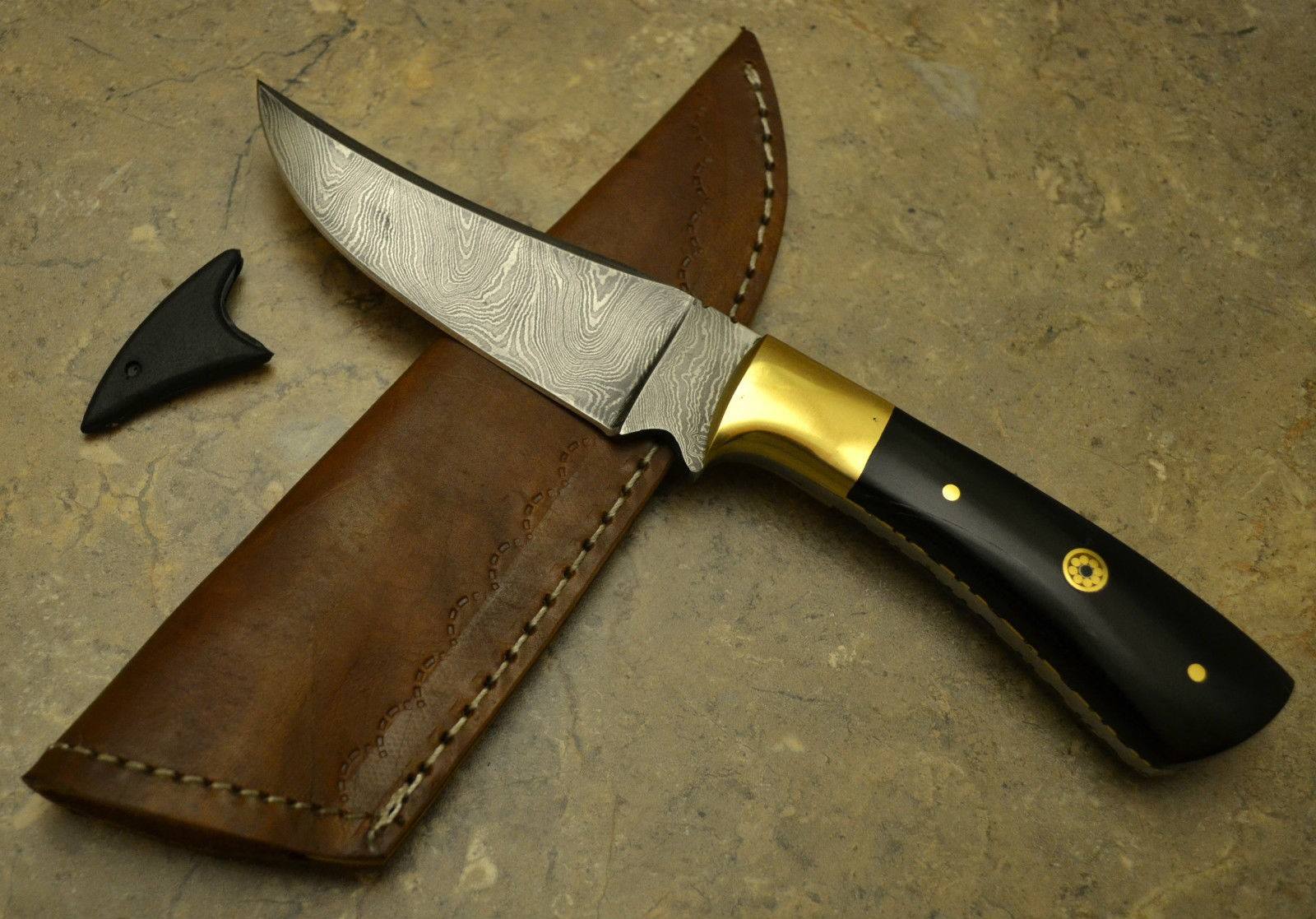 Artisan Crafted Damascus Steel Skinning Knife - Korvel