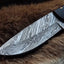 Artisan Crafted Twister Damascus Steel Hunting & Skinning Knife - Korvel