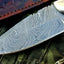 Artisan Crafted Damascus Steel Hunting and Skinning Knife - Korvel