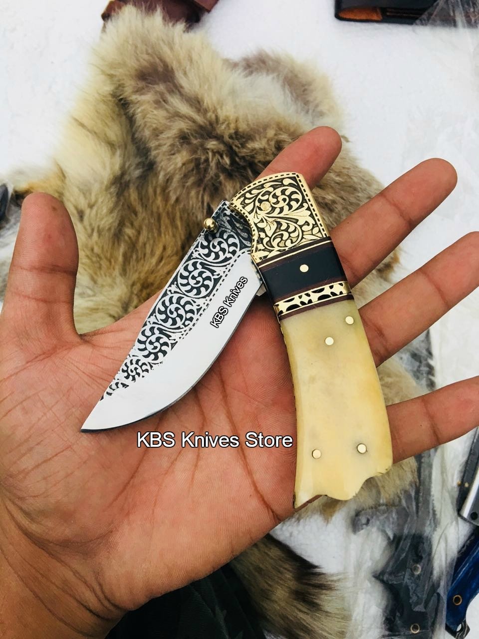Artisan Crafted D2 Steel Folding Pocket Knife - Korvel