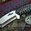 Premium Custom D2 Steel Tanto Knife - Handcrafted Excellence - Korvel