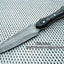 Premium Damascus Double Edge Knife with Micarta Handle - Korvel