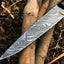 Premium Full Tang Custom Damascus Steel Hunting Knife - Korvel