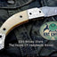 Exquisite Handmade Damascus Steel Folding Knife - Korvel