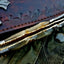 Exquisite Handmade Damascus Steel Folding Knife - Korvel