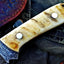 Artisan Crafted Damascus Steel Hunting and Skinning Knife - Korvel