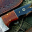 Premium Custom Damascus Steel Hunting and Skinning Knife - Korvel