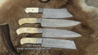 Exquisite Handcrafted Damascus Steel Knife Collection - Korvel
