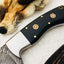 Premium Handmade Damascus Steel Hunting and Skinning Knife - Korvel