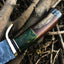 Exquisite Custom Handmade Damascus Steel Hunting Knife - Korvel