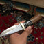 Premium Custom D2 Steel Skinning Knife with Elegant Rosewood Handle - Korvel