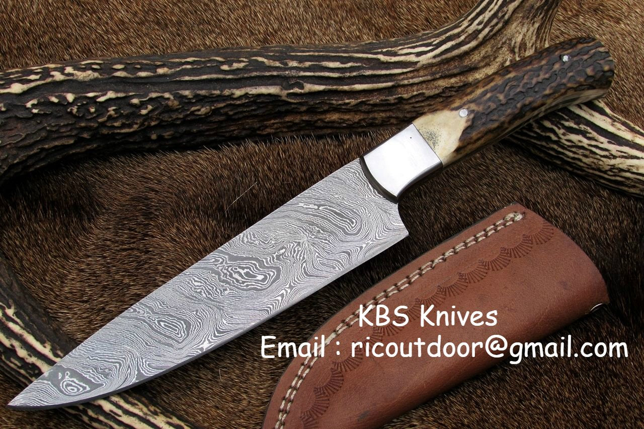 Premium Damascus Steel Chef Knife - Artisan Crafted - Korvel