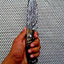 Exquisite Handcrafted Damascus Steel Knife - Korvel