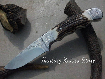 Artisan Crafted 1095 Steel Hunting Knife - Korvel