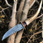 Premium Handmade Damascus Steel Hunting and Skinning Knife - Korvel