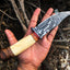 Premium Custom Damascus Steel Hunting and Skinning Knife - Korvel
