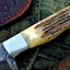 Artisan Crafted Damascus Steel EDC Skinning Knife - Korvel