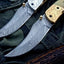 Exquisite Custom Handmade Damascus Steel Folding Pocket Knife - Korvel