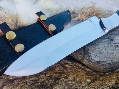 Premium Full Tang D2 Steel Chef's Knife - Custom Handmade - Korvel