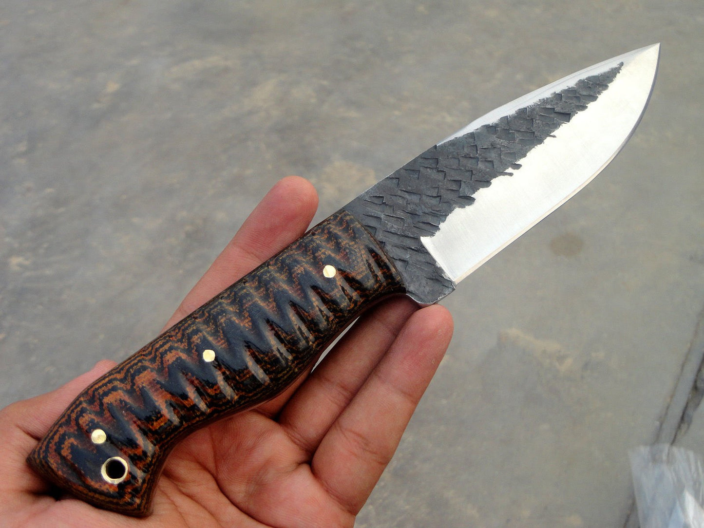 Premium Hand-Forged 1048 HC Steel Hunting Knife - Korvel