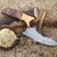 Exquisite Handcrafted Damascus Burchha Knife - Korvel