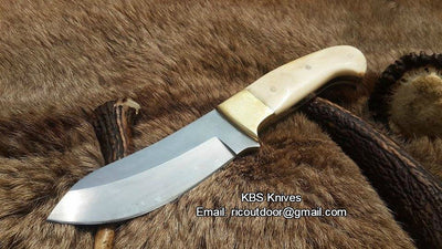 Premium Custom Game Skinning Knife – 9" High-Carbon Steel Blade - Korvel