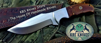 Premium Custom D2 Tool Steel Hunting and Skinning Knife - Korvel