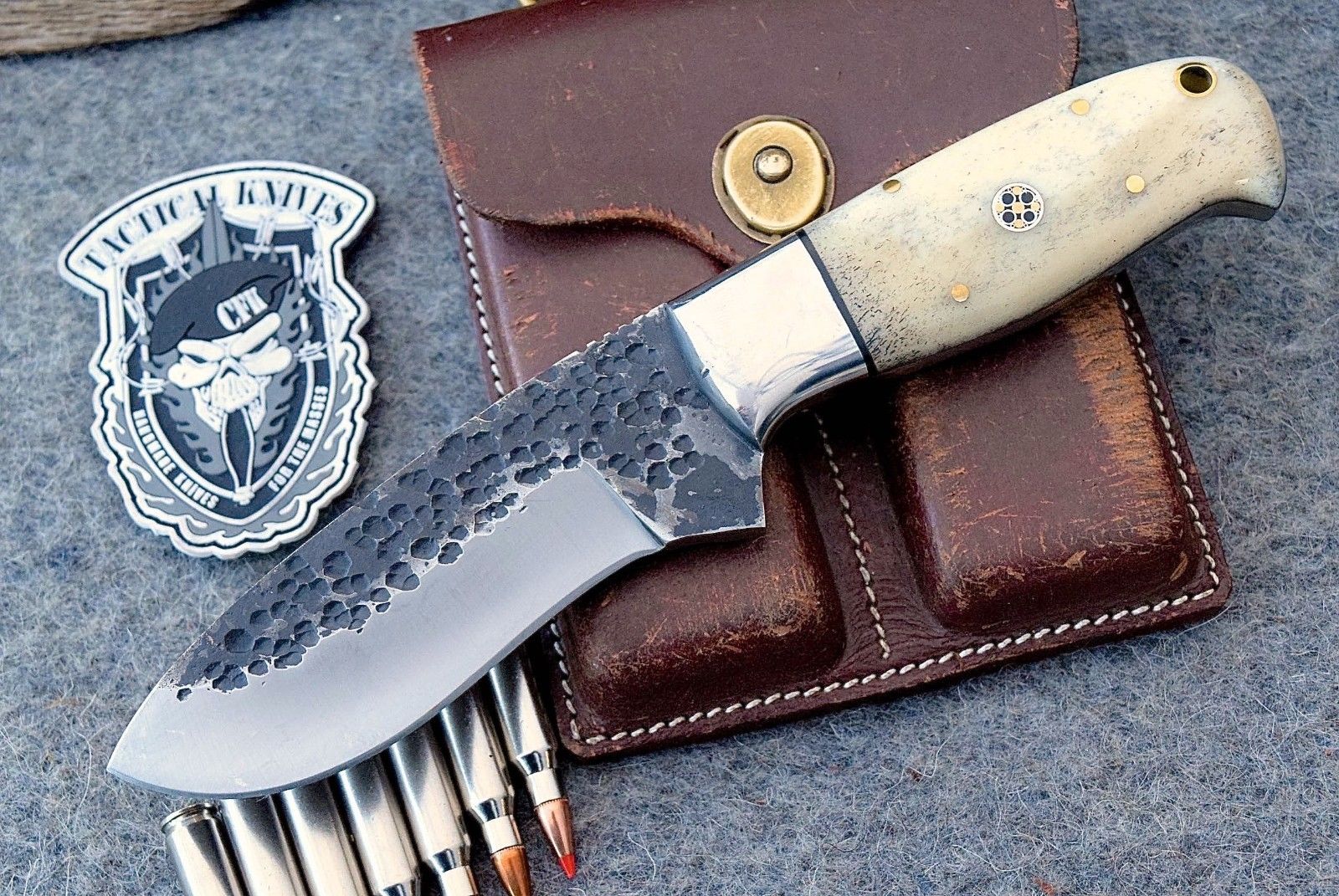 Premium D2 Steel Handcrafted Skinning Knife - Korvel