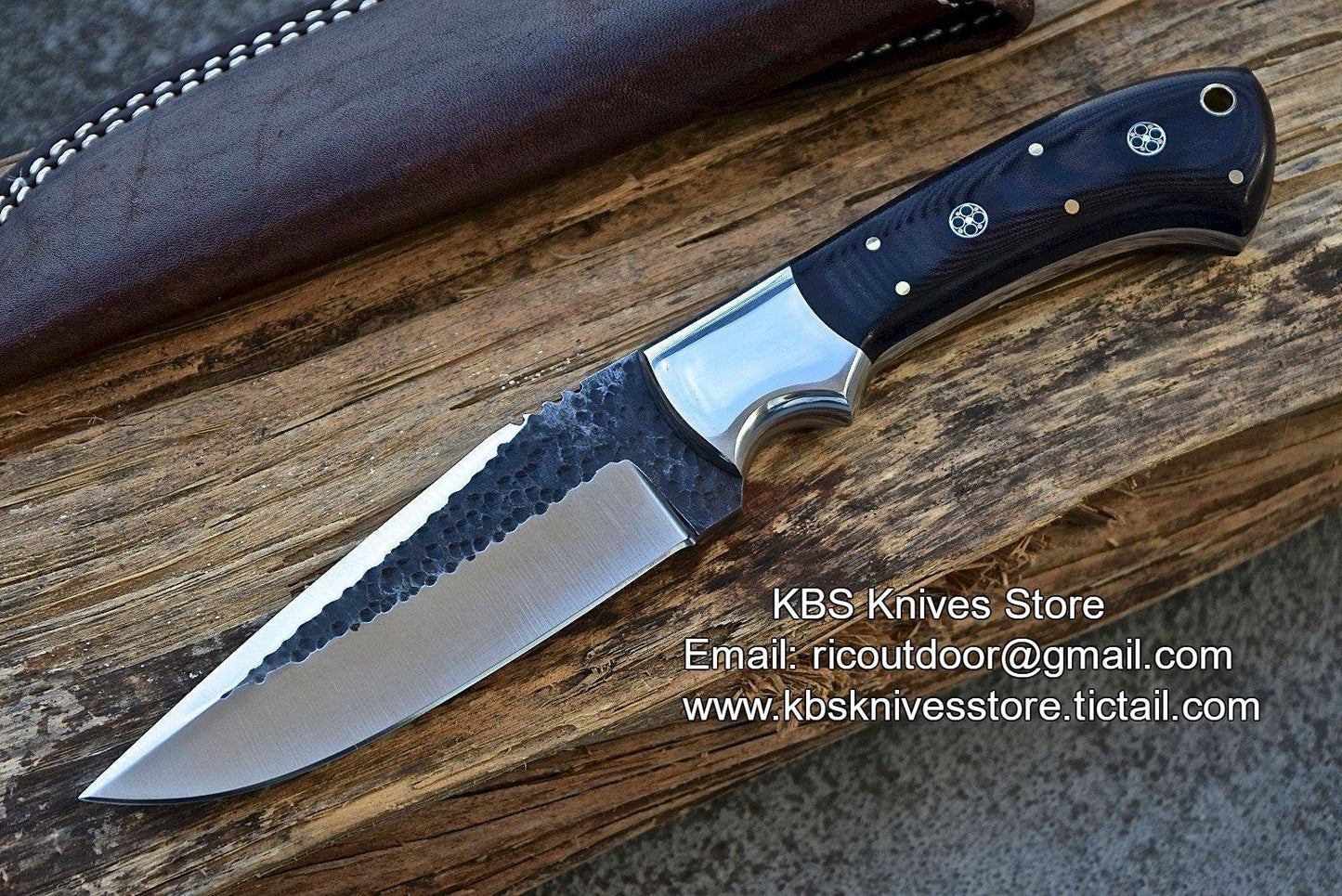 Premium Handcrafted D2 Steel Skinning Knife - Korvel