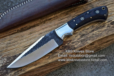 Premium Handcrafted D2 Steel Skinning Knife - Korvel