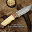 Artisan Crafted Damascus Steel Skinning Knife - Korvel