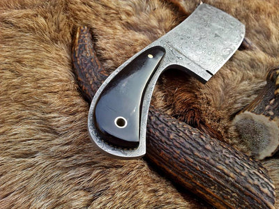 Artisan Crafted Damascus Steel Cleaver - Korvel