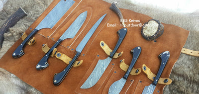 Premium Damascus Steel Hunting Gear - Korvel