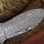 Premium Damascus Steel Blank Blade for Crafting - Korvel