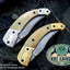 Exquisite Custom Handmade Damascus Steel Folding Pocket Knife - Korvel