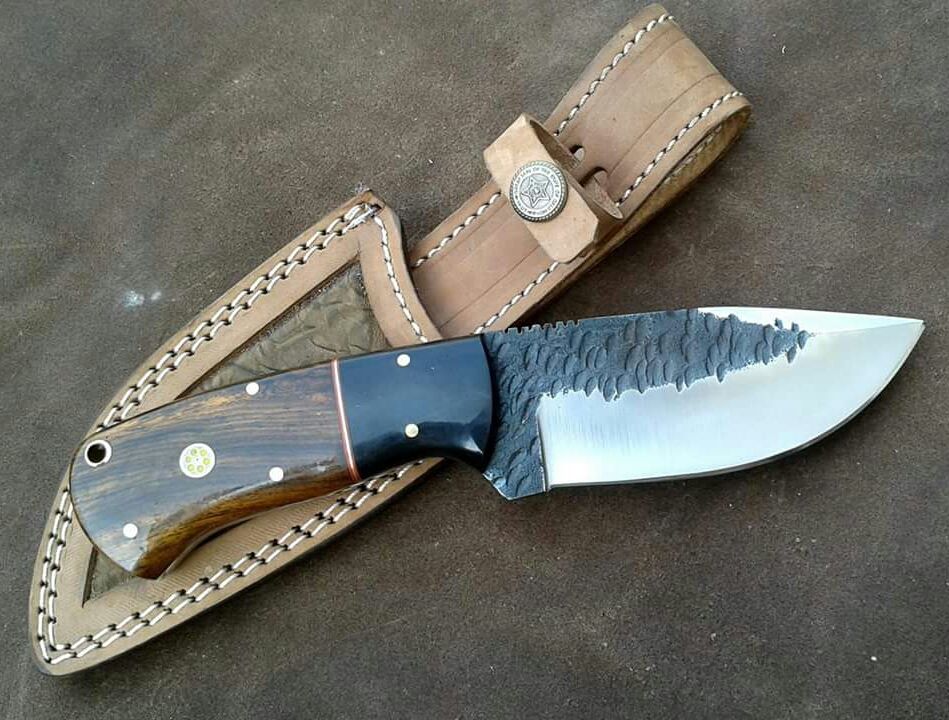 Premium Handcrafted 1095 HC Steel Hunting Skinner Knife - EDC Essential - Korvel