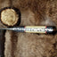 The Ultimate Hunter: Custom Damascus Steel Fixed-Blade Knife | Camel Bone & Exotic Wood | 10-Inch | KBS Knives - Korvel