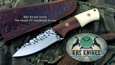 Artisan Crafted 1095 High Carbon Steel Hunting Knife - Korvel
