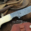 Premium Handmade Damascus Steel Hunting Knife - Korvel