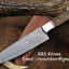 Premium Handmade Damascus Chef Knife - Korvel