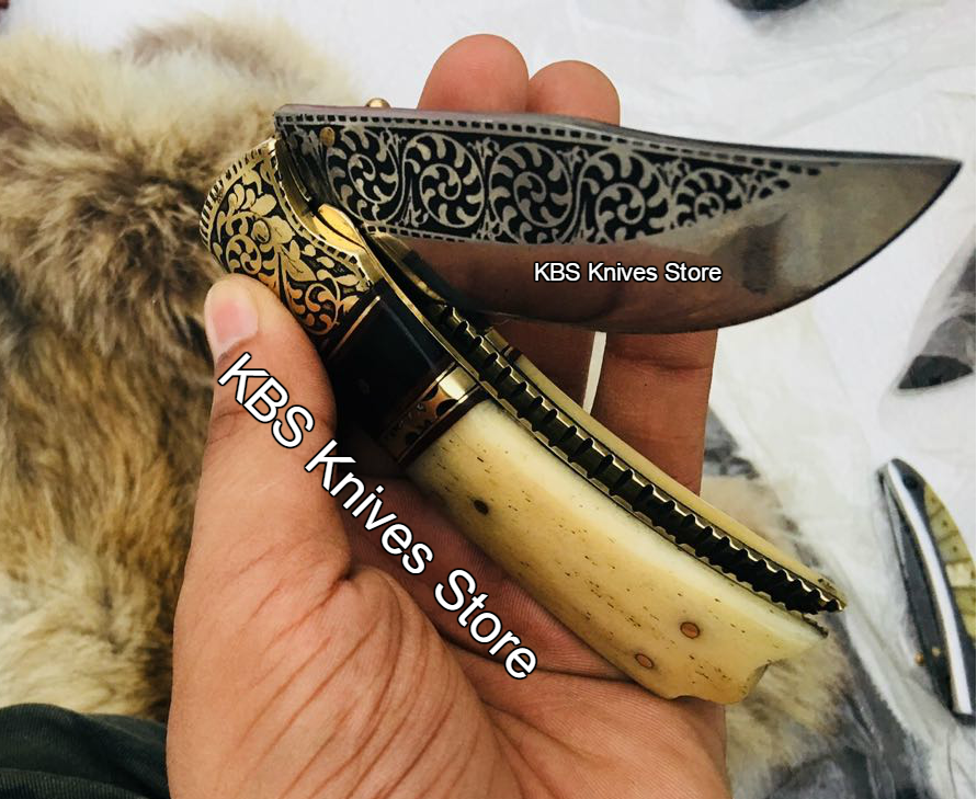 Artisan Crafted D2 Steel Folding Pocket Knife - Korvel