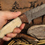 Artisan Crafted Damascus Steel Skinning Knife - Korvel