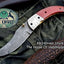 Artisan Crafted Damascus Steel Folding Pocket Knife - Korvel