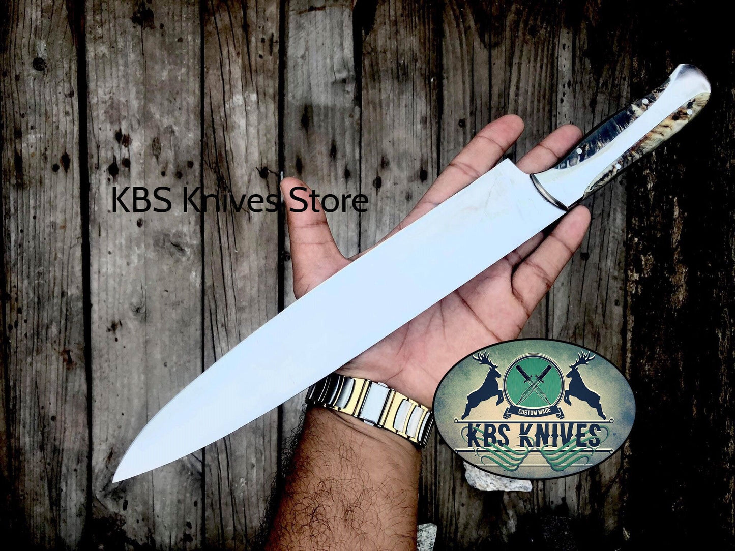 Artisan D2 Stainless Steel Chef Knife - Handcrafted Excellence - Korvel