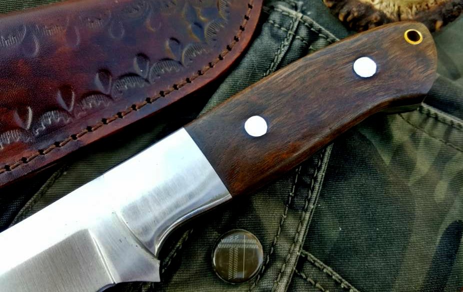Premium Custom D2 Tool Steel Skinner Knife for Hunters - Korvel