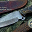 Premium Custom Damascus Steel Hunting and Skinning Knife - Korvel
