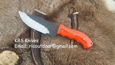 Artisan Forged High Carbon Steel Hunting Knife - Korvel