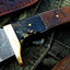 Premium Full Tang Handmade Damascus Steel Hunting Knife - Korvel